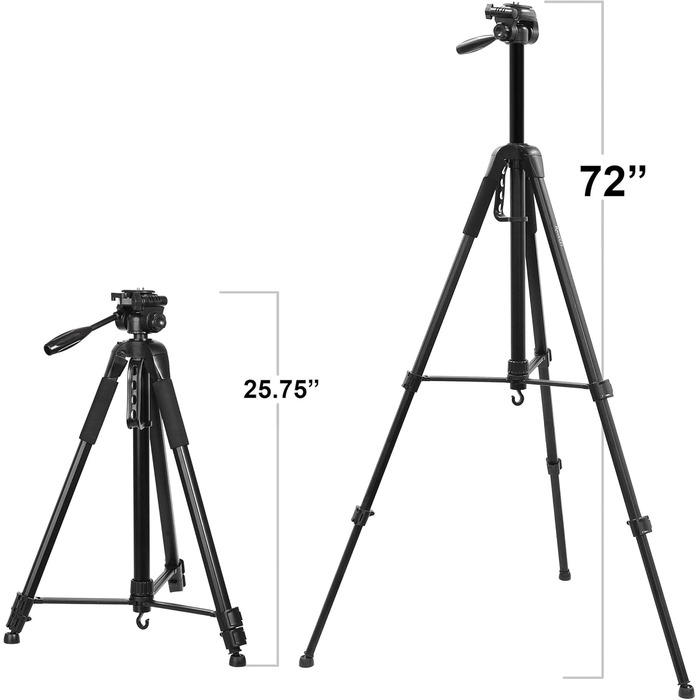 Штатив для камери Ravelli APGL5 Digital Film/Kamera, чорний - 167 см