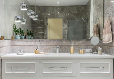 Набір аксесуарів для ванної кімнати, 4 шт., золотий, з дозатором мила, скляницями для ватних паличок, тримачем для зубних щіток та мильничкою