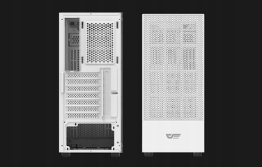 Корпус для комп'ютера Darkflash A290 Midi Tower ATX, білий, з бічним вікном