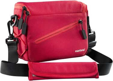 Сумка Mantona Irit для камери: Nikon 1, Sony NEX, Olympus PEN OM-D (червона)