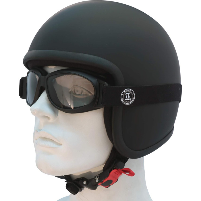 Мотоокуляри PiWear Black Hills, самотонуючі, вітрозахисні, антифог, для шолома, чорні, з амортизацією