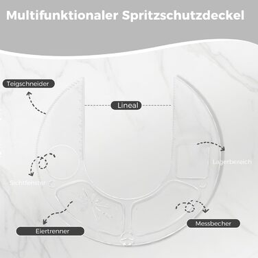 Кухонна машина YASHE 1500W з чашами 4.5 та 5L, 10+ швидкостей, нахильний корпус, гак для тіста, вінчик та насадка для збивання, багатофункціональна