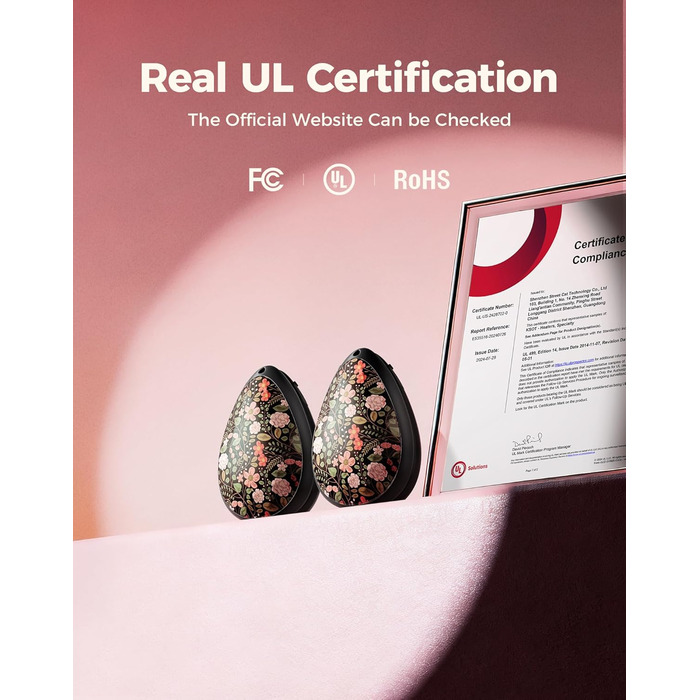 Електричні грілки для рук OCOOPA 2 шт., стильні, у формі діаманта з магнітом, акумуляторні, для жінок, подарунок на Новий рік, для Рейно, туризму, кемпінгу