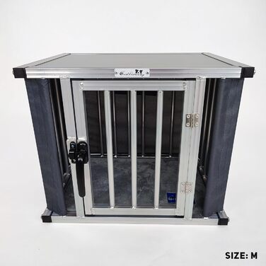 Callieway® ALU DOGBOX - алюмінієва переноска для собак (XL/S)