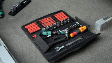 Набір інструментів Wera Kraftform Kompakt W1, 35 предметів, 1/4