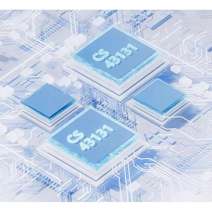 Портативний ЦАП та підсилювач IBasso Jr. Macaron - 2x CS43131 - 2x 210мВт - Чорний