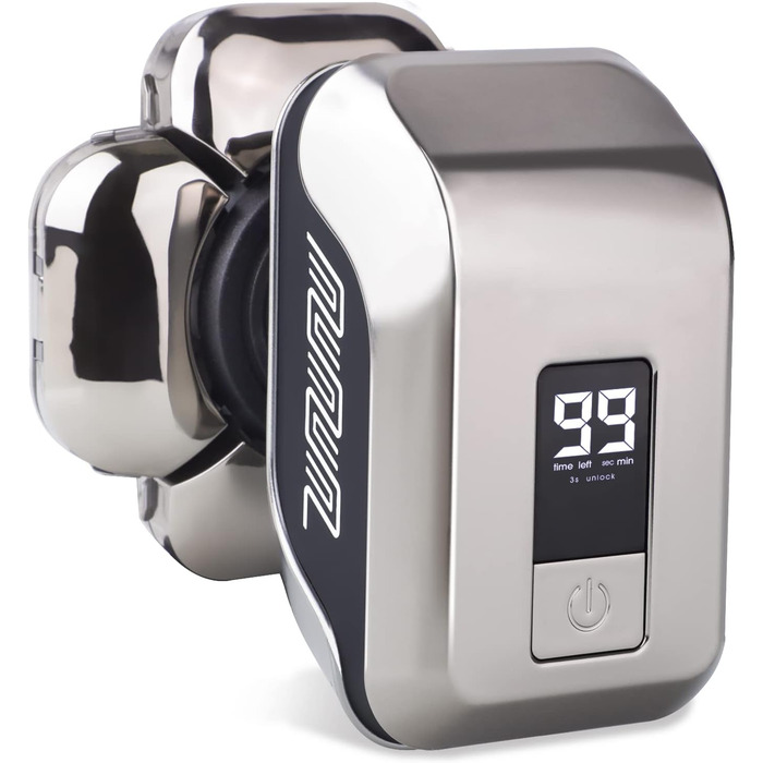 Електрична машинка для гоління 9D для чоловіків, 5-в-1 набір для догляду, LED-дисплей, USB-C зарядка