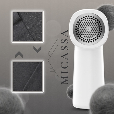 Машинка для видалення ковтунців Hikey F10, біла