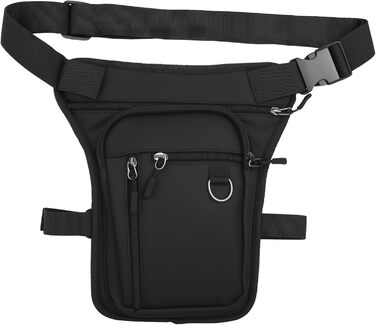 Водонепроникна нагрудна/стегнова сумка на ногу для мотоциклістів, чоловіків та жінок. Багато кишень, для кемпінгу, піших прогулянок, велоспорту та бігу.