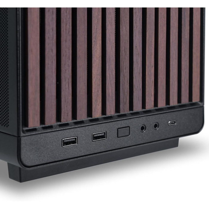 Корпус Lian Li DAN A3 - mATX, сталевий/пластиковий, чорний, для ПК, з підтримкою радіаторів до 360 мм