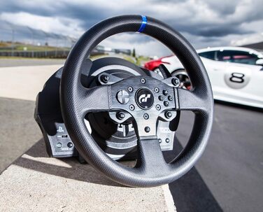 Руль для гонок Thrustmaster T300 RS GT з Force Feedback, ліцензований Gran Turismo, сумісний з PS5/PS4/PC
