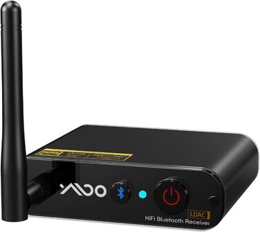 Bluetooth аудіоприймач YMOO з LDAC, ESS DAC-чіпом: оптичний та RCA вихід для стереосистеми