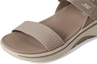 Сандалі Skechers Go Walk Arch Fit 2.0 Annie – бежеві текстильні жіночі, 38 EU