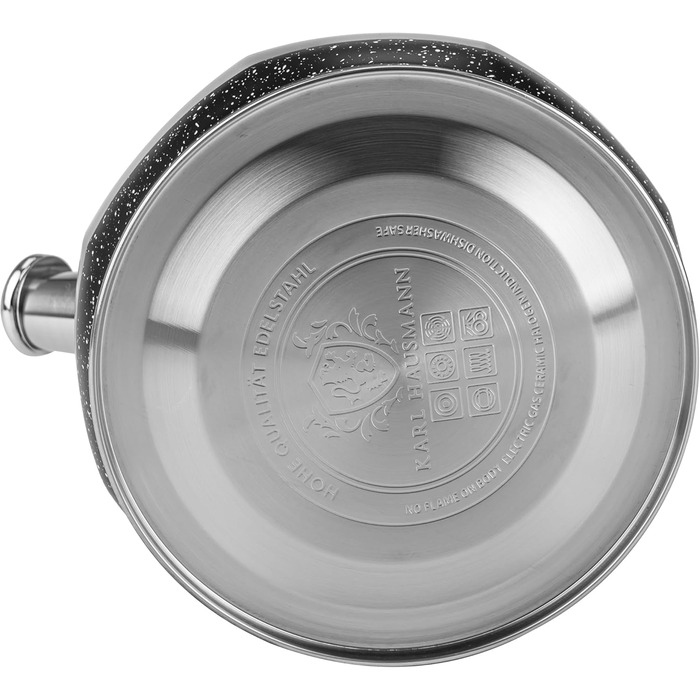 Чайник-заварник Karl Hausmann Induktion 3L з автоматичним свистком, нержавіюча сталь, для всіх типів плит