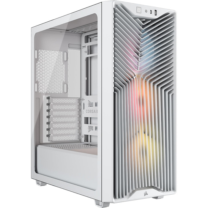Корпус для ПК Corsair 3200D RS ARGB Mid-Tower ATX, білий