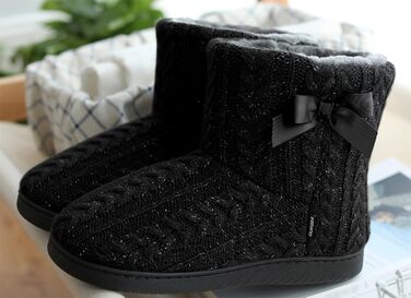 Тапочки домашні жіночі з плюшевою підкладкою, білі, з неслизькою підошвою (35/36 EU)