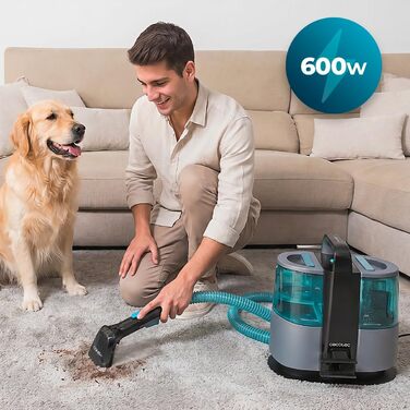 Пилосог-мийка Cecotec Conga 1700W 3-в-1: для килимів, плям, з резервуарами 1.6л/0.95л, радіус дії 9м (Carpet&Spot Clean XL Neo)