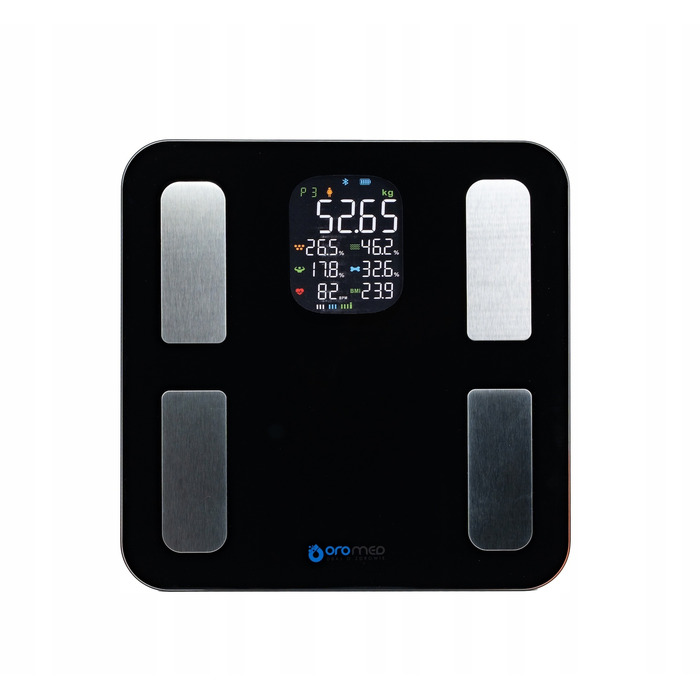 Розумні ваги для ванної Oromed ORO-BLUETOOTH SMART BLACK