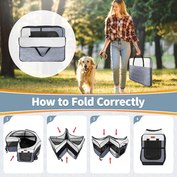 Клітка-лабіринт для котів, розкладний вольєр для котів, блакитний, M