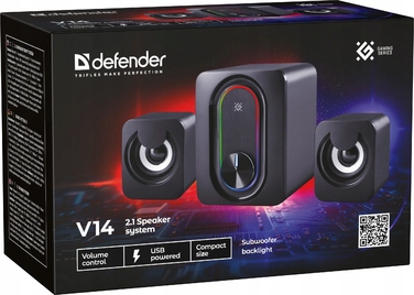 Комп'ютерні колонки 2.1 з LED-підсвіткою, USB, 11 Вт, Bluetooth