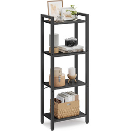 VASAGLE 4-Tier Regal mit offener Ablage