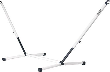 LA SIESTA Nautico Cool Grey - Powder-coated steel hammock stand for single hammocks