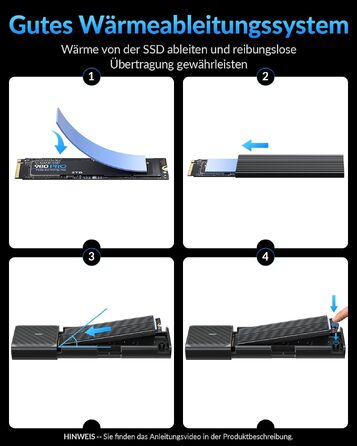 Зовнішній корпус для M.2 SSD SETMSPACE NVMe та SATA, алюмінієвий адаптер USB для M-Key та B&M-Key, безінструментальна збірка, сірий