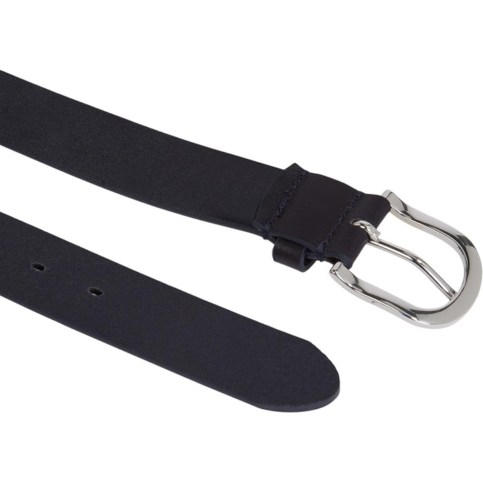 Жіночий шкіряний ремінь Tommy Hilfiger New Danny, колір блакитний (Night Sky)