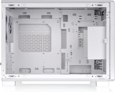 Корпус для ПК Thermaltake TR200 Micro Chassis (Micro-ATX/Mini-ITX), білий, підтримка СРО 360мм, 7 вентиляторів, USB-C