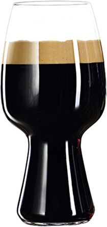 Склянки для пива Spiegelau Biertulpen, 480 мл, 2 шт, для крафтового пива, 4992660, з кришталевого скла, можна мити в посудомийній машині (Stout)