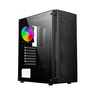 Корпус Gembird CCC-FC-400X Midi Tower, чорний