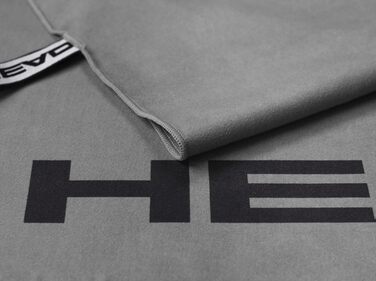 Рушник для спорту та басейну Osama Home Head Active, мікрофібра, 60x110 см, сірий (Набір 6 шт.)