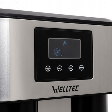 Льодогенератор Welltec ICE20 Pro, чорний, 380 Вт