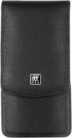 Zwilling Classic Inox: Набір з 3 предметів, чорний шкіряний етикет, кусачки для нігтів