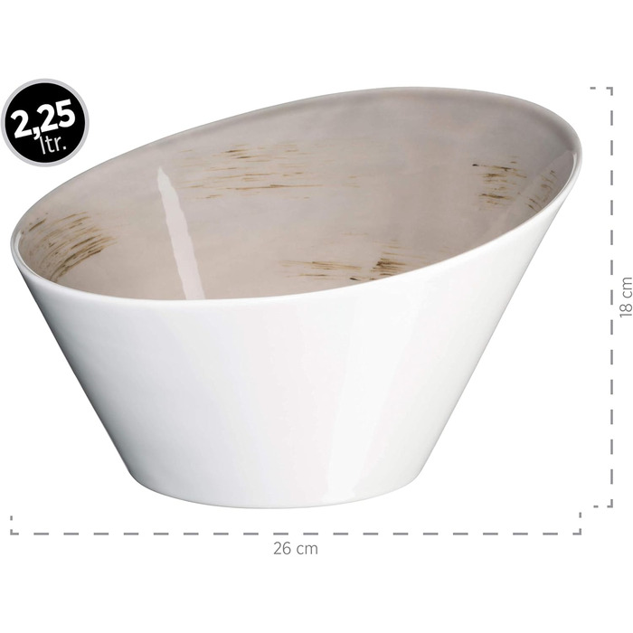 Набір кавових чашок MÄSER Derby Premium для 4 осіб, 4 чашки з блюдцями, порцеляна, сучасний дизайн, пастельні кольори, якість для HoReCa