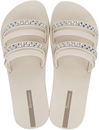 Сандалі шльопанці Ipanema Chic Slide Beige (38 EU) – жіночі шльопанці для пляжу та басейну