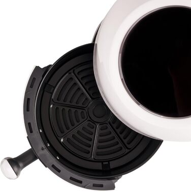 Фритюрниця повітряна MELLERWARE 1450W з скляним контейнером 4.5L, 9 програм, сенсорний дисплей, таймер 60 хв, для миття в посудомийній машині