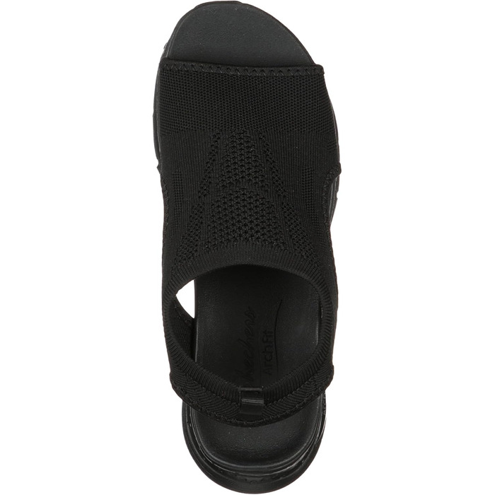 Skechers Arch Fit City Catch - жіночі сандалі, чорні, 40 EU, з підтримкою стопи