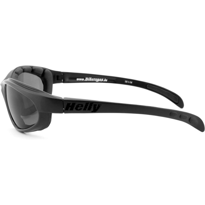 HELLY No.1 Bikereyes Thunder 2 — мотоокуляри сонцезахисні, вітрозахисні, антифог, ударостійкі, з м'якою підкладкою для байкерів