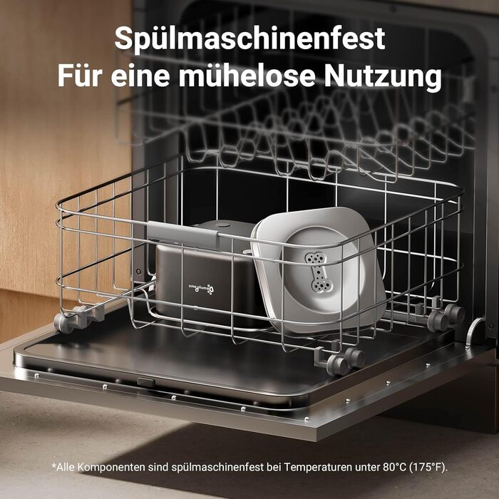 Миска для собак DownyPaws без облизування, 3L, з нержавіючої сталі 304, чорна. Запобігає розбризкуванню, підходить для дому та вулиці, зберігає чистоту.