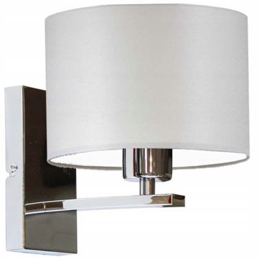 Настінний світильник-бра з абажуром, LED E27, сірий