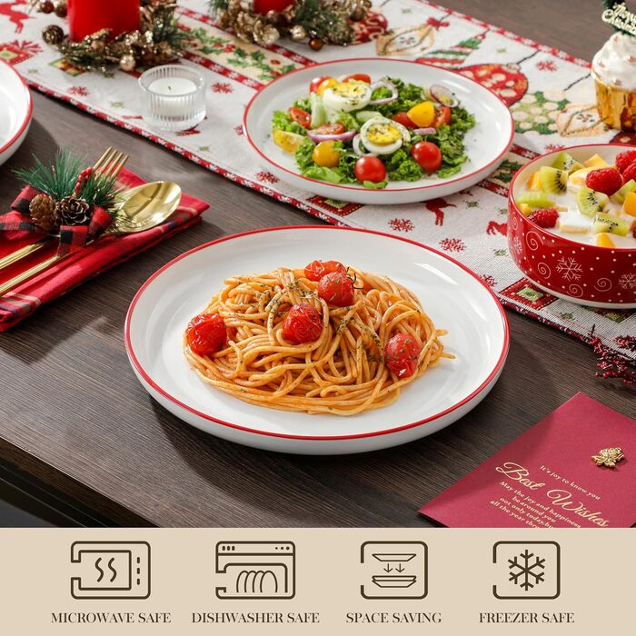 Набір кавових чашок MALACASA LUNA, 6 шт., 300 мл, порцеляна. Підходять для кави, чаю, соку, лате, капучино, какао. Безпечні для миття в посудомийній машині та використання в мікрохвильовці. Білий колір, серія LUNA.