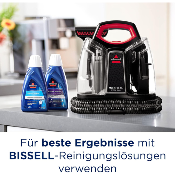 Портативний мийник для килимів, меблів та авто BISSELL MultiClean Spot&Stain 4720 M | З формулою та аксесуарами