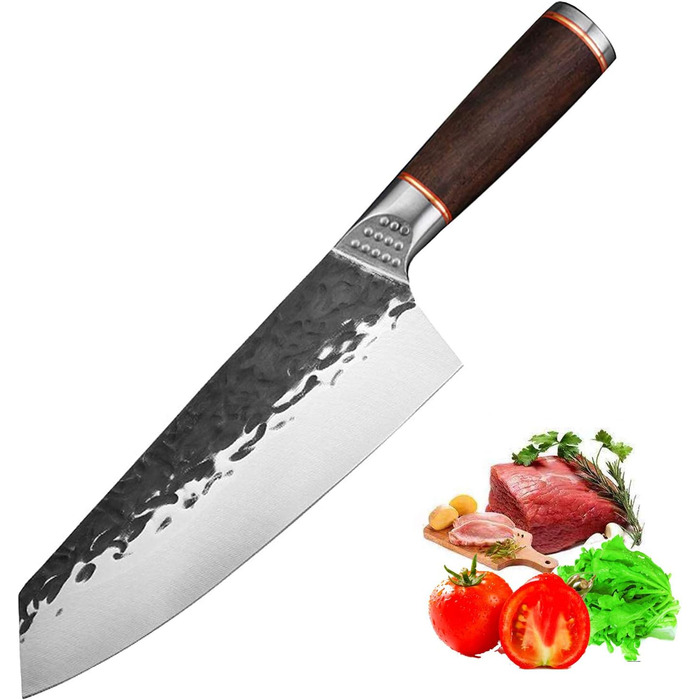 Hackmesser Fleischerbeil 7 Zoll - м'ясний ніж-сіка для професійного використання, нержавіюча сталь, 7 дюймів, для кухні та ресторану
