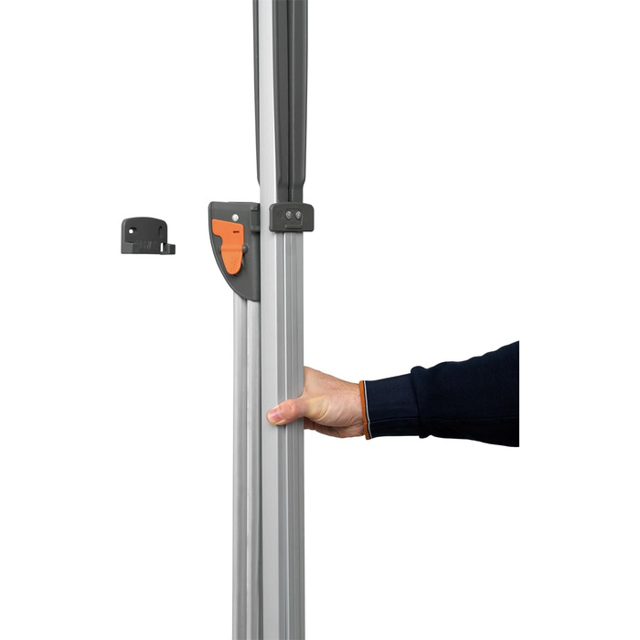 Настінний сушильник для білизни Juwel Twist 140 (13,7 м), для великих речей та постільної білизни, регулювання до 120 см