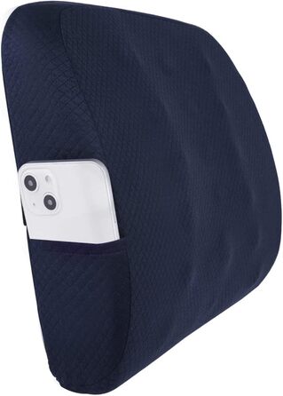 Подушка для сидіння Ainiv, ергономічна подушка з memory foam для офісного крісла, інвалідного візка, автокрісла (Блакитна)