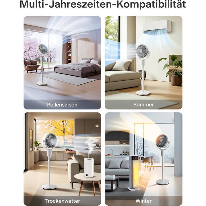 Вентилятор торнадо PELONIS з пульт дистанційного керування, дисплеєм, 3D циркуляцією, тихий (36.5dB), потужний (10м повітряний потік), регульована висота (60/111см), 4 швидкості, таймер, знімна решітка, поворотний, 92см, чорний