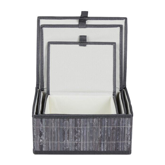 Relaxdays Storage Basket Set of 3