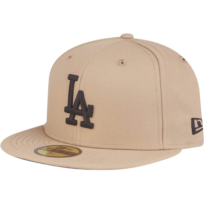 Кепка New Era MLB Basic LA Dodgers 59Fifty Fitted (57-58, Бежева)
