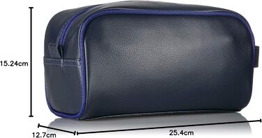 Чоловічий туалетний аксесуар Nautica з блискавкою, однорозмірний (Королівський синій)